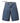 Pantalones Cortos De Mezclilla Jorts Lavados Azul Retro - Ropa Informal Japonesa