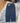 Y2K Ropa de calle de dibujos animados Polar Big Boy Jeans bordado Retro Azul Baggy Jeans