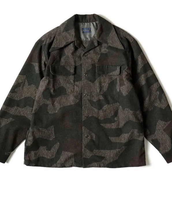 Exclusive Extinct Japanese Camouflage Military Coat - Long Sleeves
