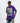 Camiseta con estampado Portrait Shattered y hombros caídos - Versión holgada